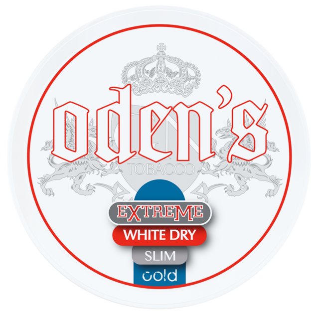 Odens Cold Extreme White Dry Slim Tobax