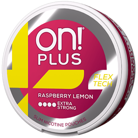 On! Plus Raspberry Lemon Extra Strong-Nikotinposer-Tobax