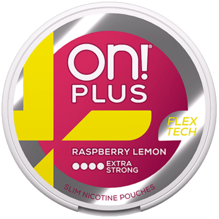 On! Plus Raspberry Lemon Extra Strong-Nikotinposer-Tobax