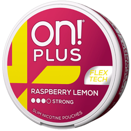 On! Plus Raspberry Lemon Strong-Nikotinposer-Tobax