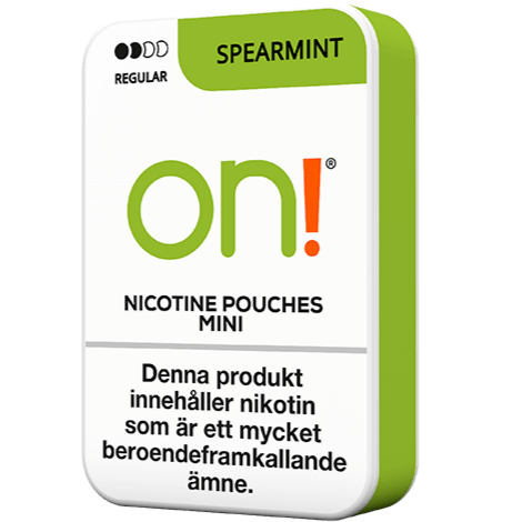 On! Spearmint 3mg-Nikotinposer-Tobax