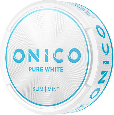 Onico Pure White Slim-Nikotinfritt Snus-Tobax