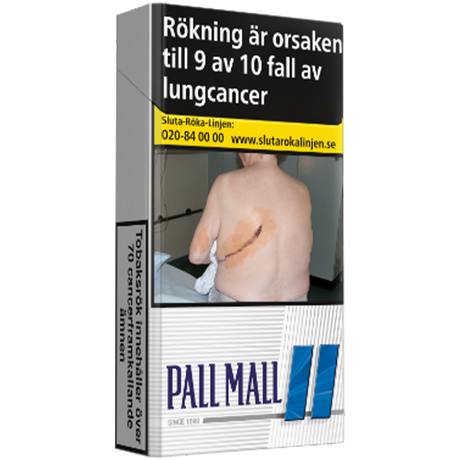 Pall Mall Blue 100s-Cigaretter-Tobax