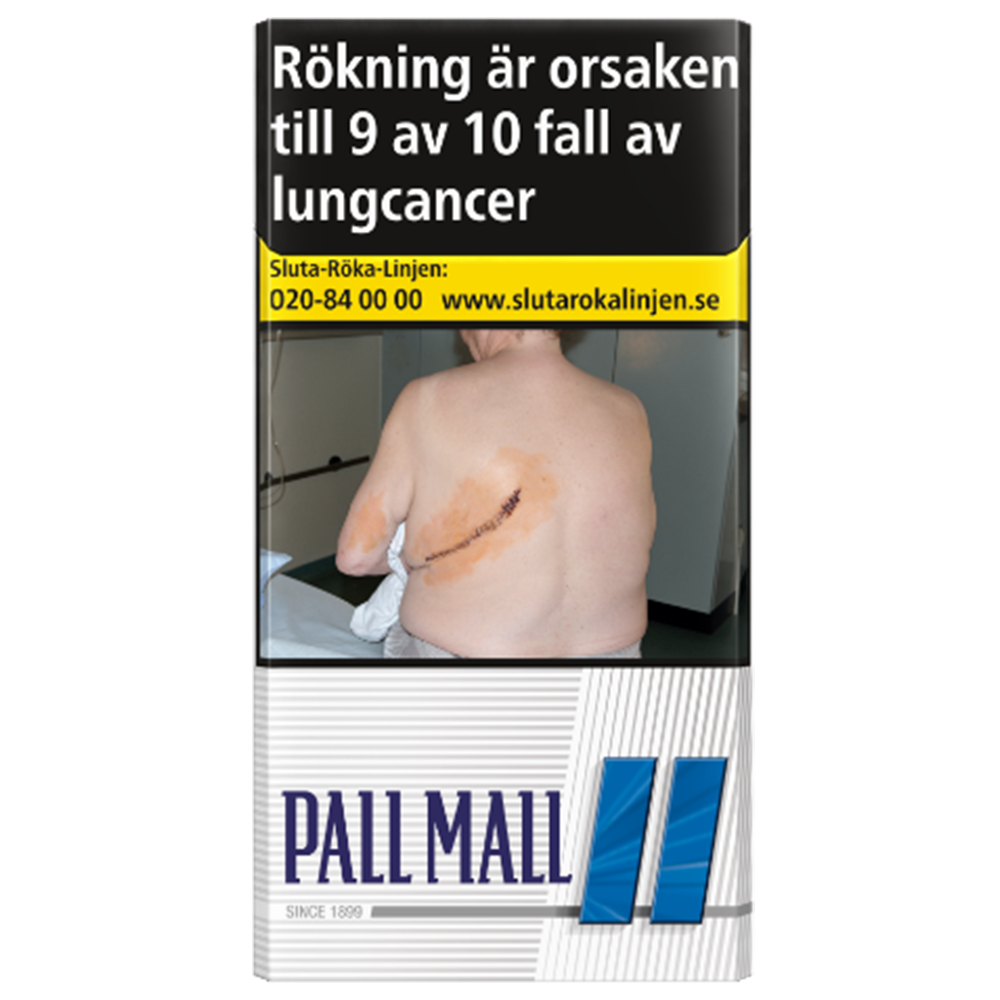 Pall Mall Blue 100s-Cigaretter-Tobax