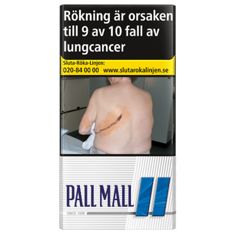 Pall Mall Blue 100s-Cigaretter-Tobax