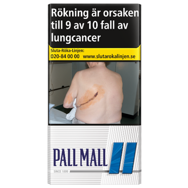 Pall Mall Blue 100s-Cigaretter-Tobax