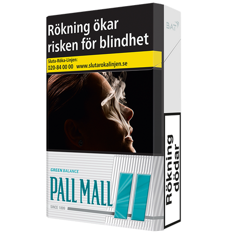 Pall Mall Green Balance-Cigaretter-Tobax