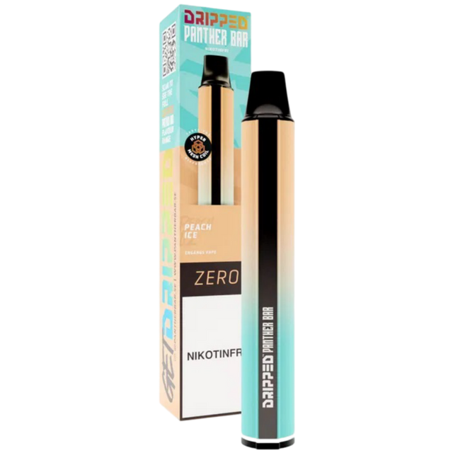 Panther Bar 2.0 Nikotinfri Peach Ice-e-cigg-Tobax