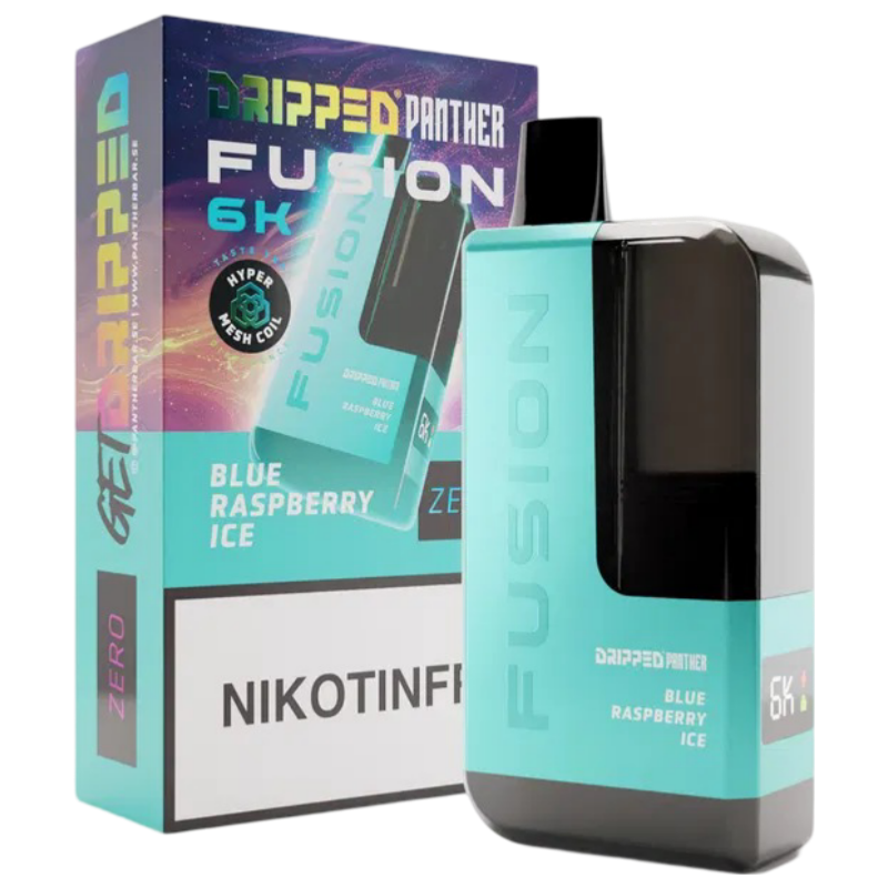 Panther Fusion Blue Raspberry Ice 0mg