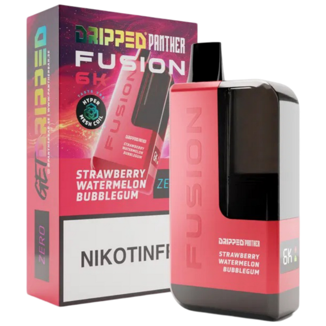 Panther Fusion Strawberry Watermelon Bubblegum 0mg