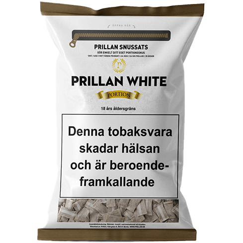Prillan Prillan White Portion Normal - portionssnus