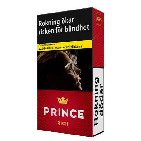 Prince Rich 100s-Cigaretter-Tobax