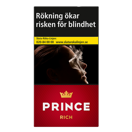 Prince Rich 100s-Cigaretter-Tobax