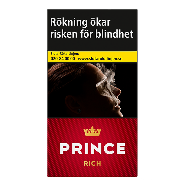 Prince Rich 100s-Cigaretter-Tobax