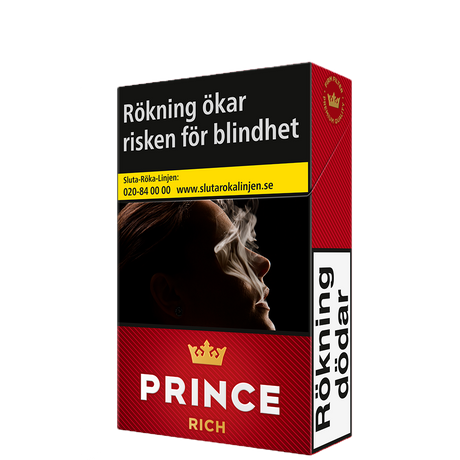 Prince Rich HP-Cigaretter-Tobax