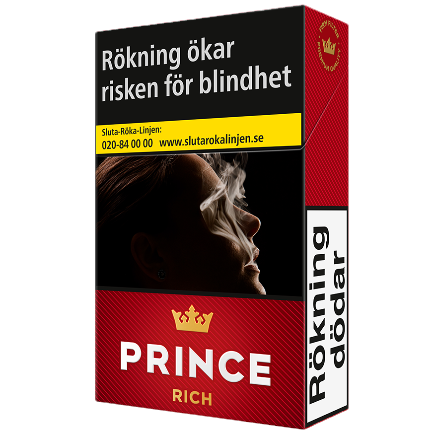 Prince Rich HP-Cigaretter-Tobax