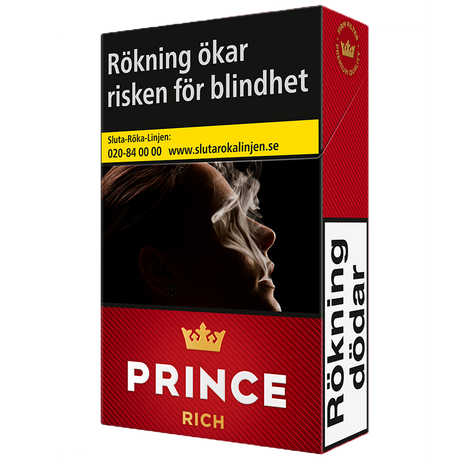 Prince Rich HP-Cigaretter-Tobax
