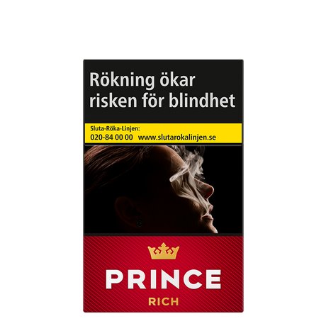 Prince Rich HP-Cigaretter-Tobax