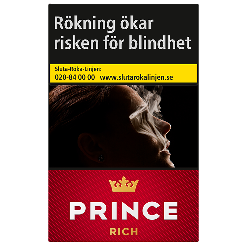 Prince Rich HP-Cigaretter-Tobax