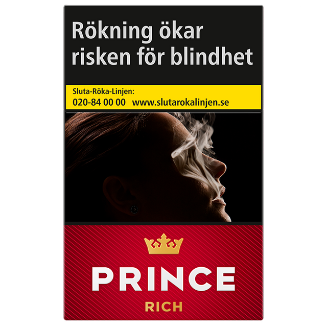 Prince Rich HP-Cigaretter-Tobax
