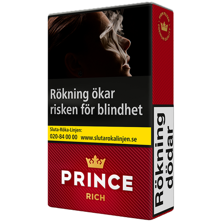 Prince Rich Softpack-Cigaretter-Tobax