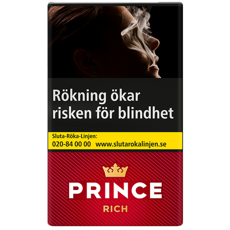 Prince Rich Softpack-Cigaretter-Tobax
