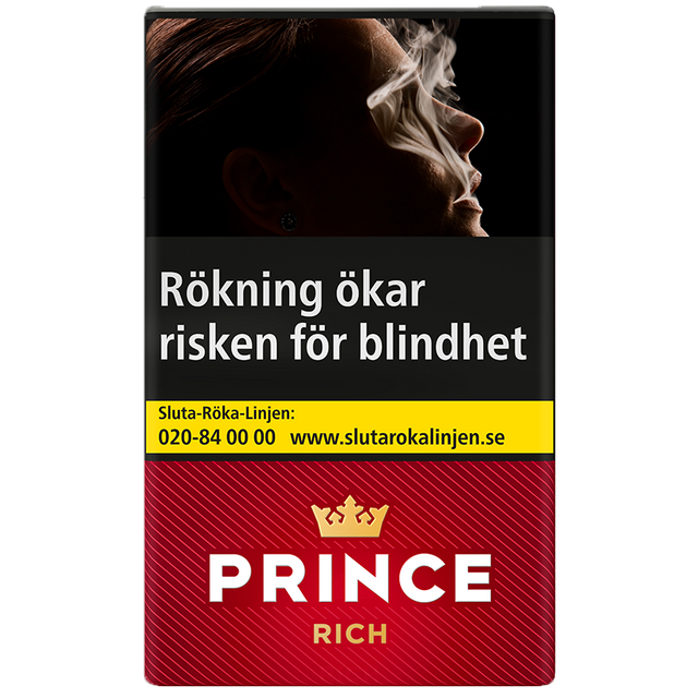 Prince Rich Softpack-Cigaretter-Tobax