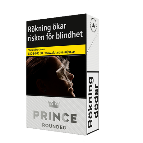 Prince Rounded HP-Cigaretter-Tobax
