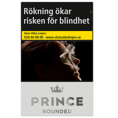 Prince Rounded HP-Cigaretter-Tobax