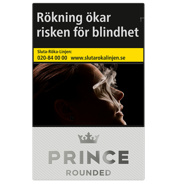 Prince Rounded HP-Cigaretter-Tobax