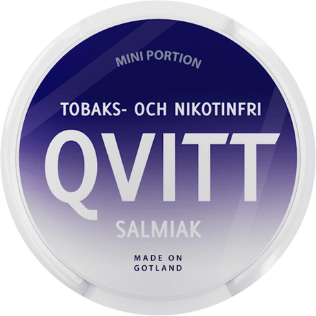 Qvitt Salmiak Mini