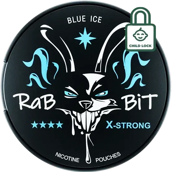 Rabbit Blue Ice-Nikotinposer-Tobax