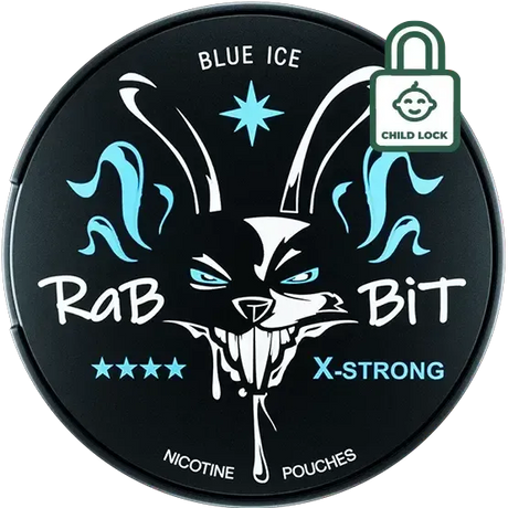 Rabbit Blue Ice-Nikotinposer-Tobax