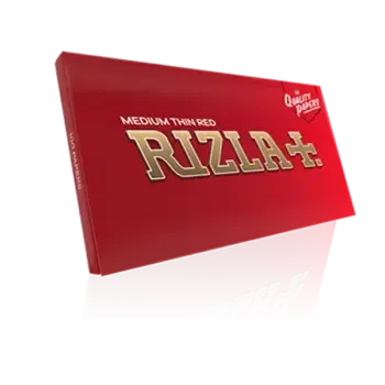 Rizla Röd Kort Dubbel-Tobax
