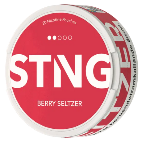 STNG Berry Seltzer-Nikotinposer-Tobax