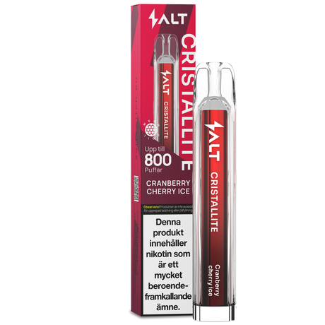 Salt Switch Cristallite Chranberry Cherry Ice