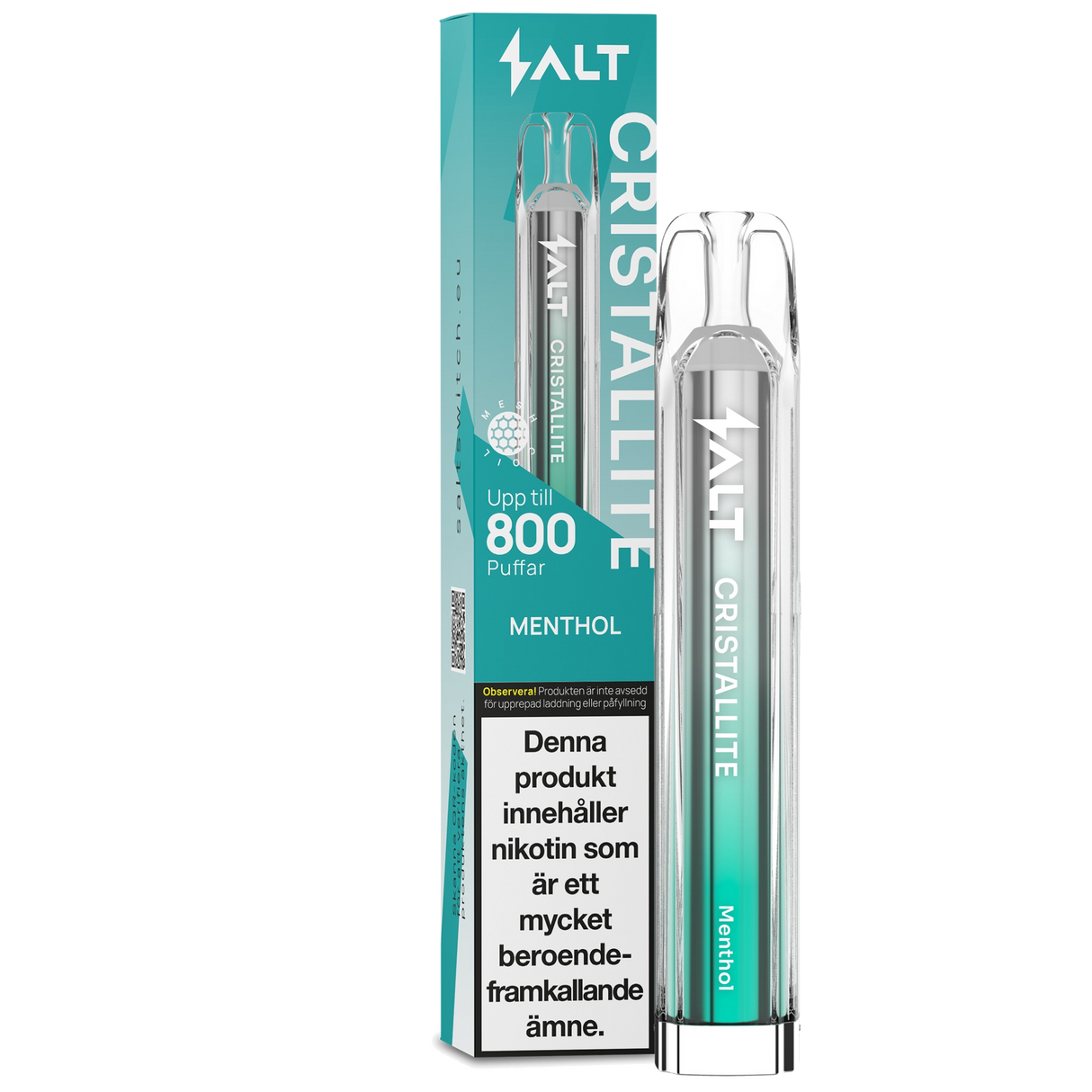 Salt Switch Cristallise Menthol
