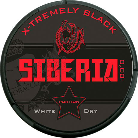Siberia Black White Dry-Tobax