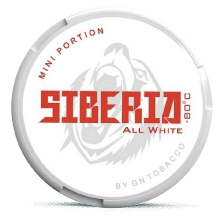 Siberia Mini All White Portion-Nikotinposer-Tobax