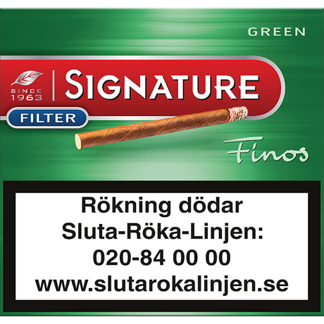 Signature Finos Green Filter/10-Tobax