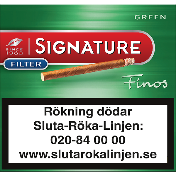 Signature Finos Green Filter/10-Tobax