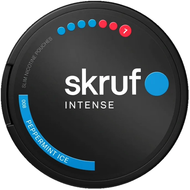 Skruf Intense No008 Peppermint Ice 17mg