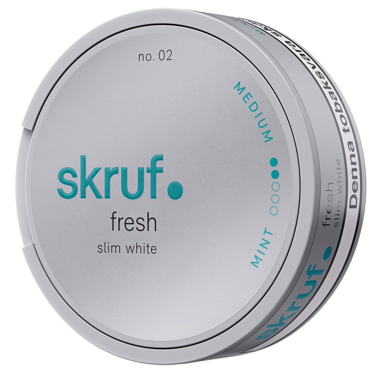 Skruf No.02 Slim Fresh White-Tobax