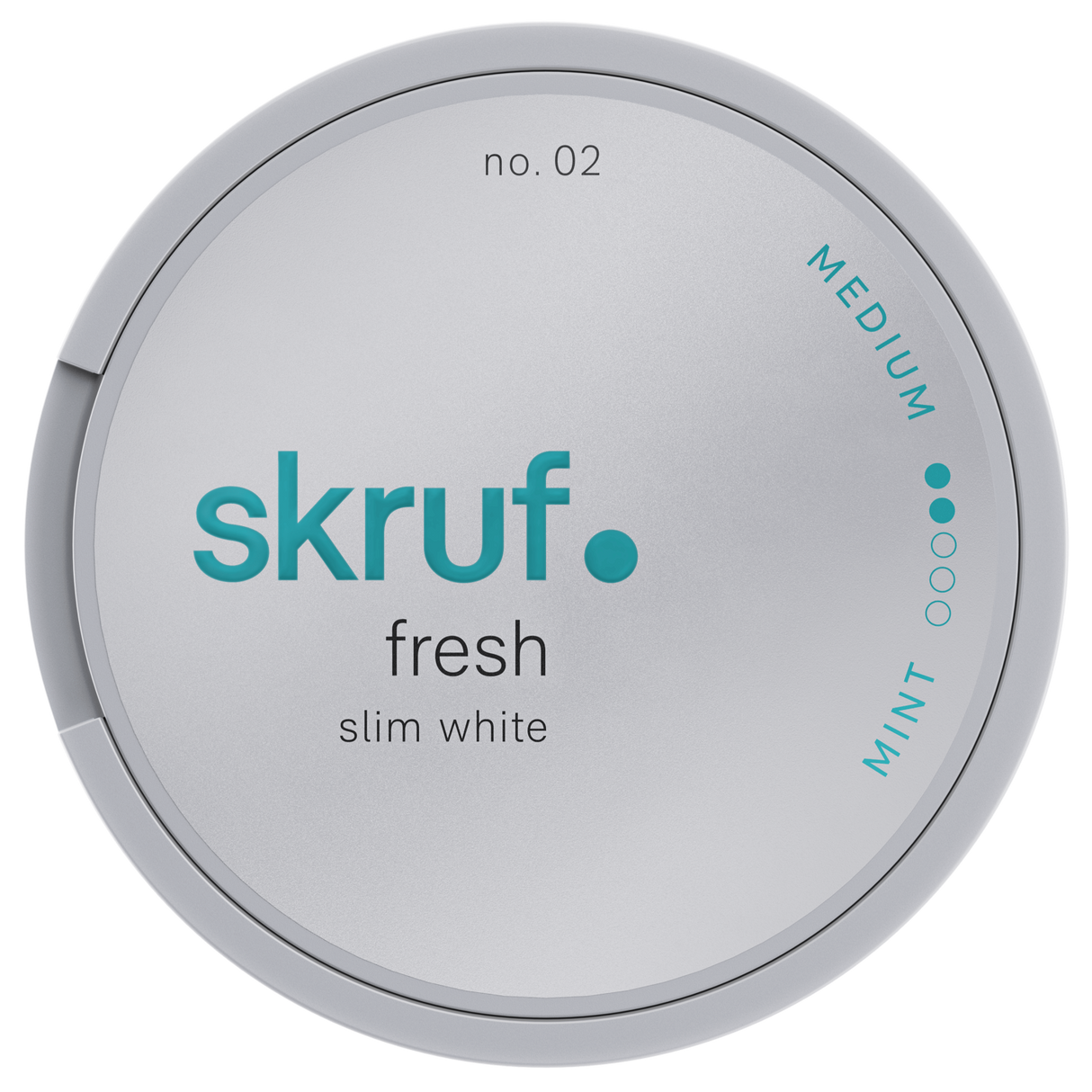 Skruf No.02 Slim Fresh White-Tobax