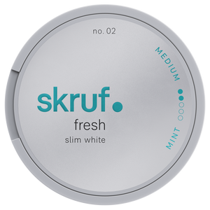 Skruf No.02 Slim Fresh White