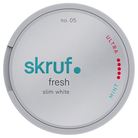 Skruf No.05 Slim Fresh Ultrastark White-Tobax