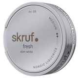 Skruf No.08 Slim Nordic White-Tobax