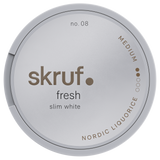 Skruf No.08 Slim Nordic White-Tobax