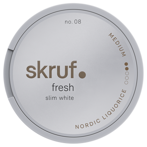 Skruf No.08 Slim Nordic White