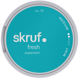 Skruf No.10 Superslim Fresh White-Tobax